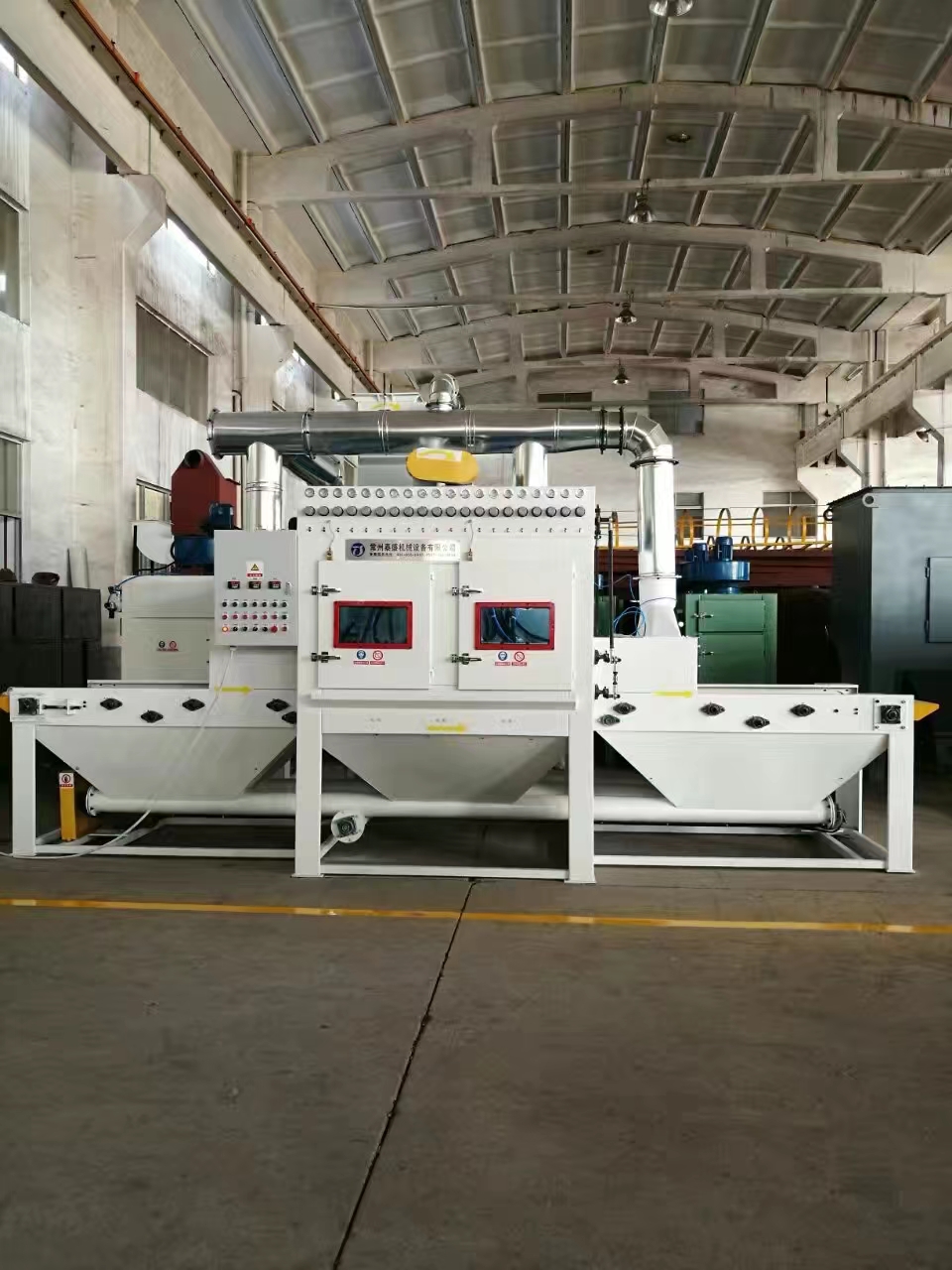 福建流水线自动喷砂机