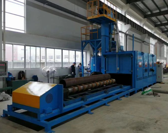 福建喷砂机在管道除锈中的现场施工应用