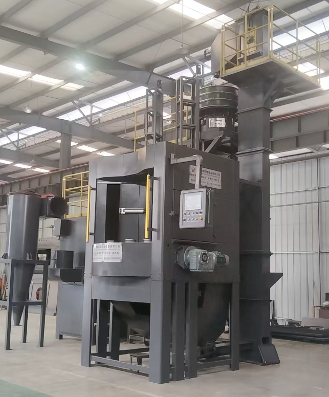 福建转盘式喷砂机 提升圆形工件处理效率