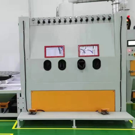 福建高效生产，从箱体手动喷砂机开始，提升零部件质量